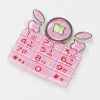 Crystal button, PC-chip crystal button key