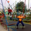 The supply of child bungee, small bungee jumping, bungee trampolines 