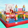 Supply inflatable castle, inflatable bouncing bed, children&#39;s Leap Leap the bed inflatable b