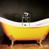 cast iron bathtub