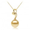 18K  pearl pendant and Diamonds