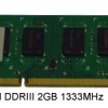 DDR3 PC10660U 2GB 1333Mhz