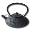 400ml cast iron teapot with hobnail pattern design
