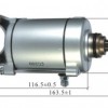 CG200 motorcycle starter motor