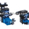 Double pump double proportional valve assembly