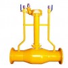 Full welded ball valve exhaust valve 