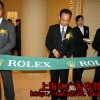 Ribbon belt, ribbon opening the company logo belt, opening with the opening of new store openings wi