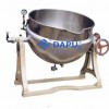 Inclined steam jacketed kettle