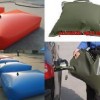 Collapsible water tank and portable fuel tank