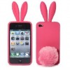 HOT popular RABBIT silicone iphone4 COVER