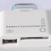 New 2 in 1 camera connection kit for ipad