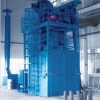 Round spring shot peening machine