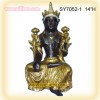Resin pray buddha statue 