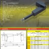 Chromium inscription motor-driven push-rod