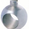 Trunnion ball with handle valve core