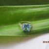 10k white gold jewelry,blue topaz ring,fashion jewelry