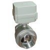 Mini electric Actuator ball valve for HAVC