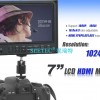 7 inch lcd monitor with HDMI input and output