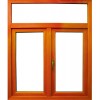 China aluminum wooden hinged windows