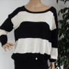 women casual large sizes knitted sweater long sleeve