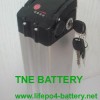 Rechargeable lithium battery 36V 10Ah for electric bicycles