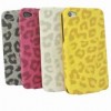 leopard printing pu case for iphone 4s