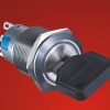 Key-Lock Push Button Switch (HBS1-AGQ-11Y/21)