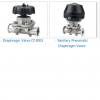 sanitary stainless steel diaphragm valve