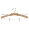 Wooden Decorative Coordinated Hanger with Square Neck