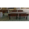 Garden leisure bench (urban furniture)