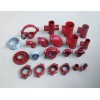 Grooved pipe fittings and couplings for fire protection