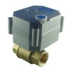Mini electric stainless stell ball valve for HAVC