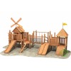 wooden house playground