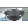 Senior Non-stick Cast Iron Pan with Glass Lid (HD-N07)