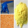 Animal feed grain crusher