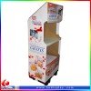 Bread cardboard display, food cardboard display, cake cardboard display stand