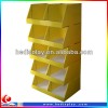 corrugated cardboard display, pallet display stand, paper pallet display ,pockets paper display