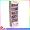 cardboard supermarket display, chain store cardboard display, floor display shelf