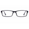 S.Black Orange 7004 SMOOTH Full Rim Square ULTEM Glasses