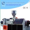 Conical twin screw extruder