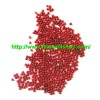 Deep red color crystal soil