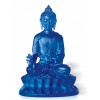 Crystal Glass Liuli Vajrayana Buddha Statue: Bhaisajyaguru,Medicine Buddha,Yakushi