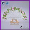 Fuzhou wholesale craft fan  wood fan plastic fan promotion fan