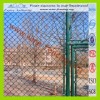 hot dipped galvanized or PVC coated chain link fence