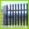 hot dipped galvanized or powder coating palisade fence