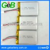 3.7V 500mAh 303448 rechargeable polymer battery