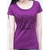 Slim fit girls t shirt wholesale