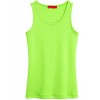 Young lady's slim fit tank top plain