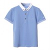 Best quality kids plain polo shirt design