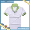 Contrast color pique polo shirt